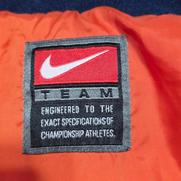 Nike NFL Denver Broncos Puffer Jacket Mens 3XL Team Full Zip CoatREAD